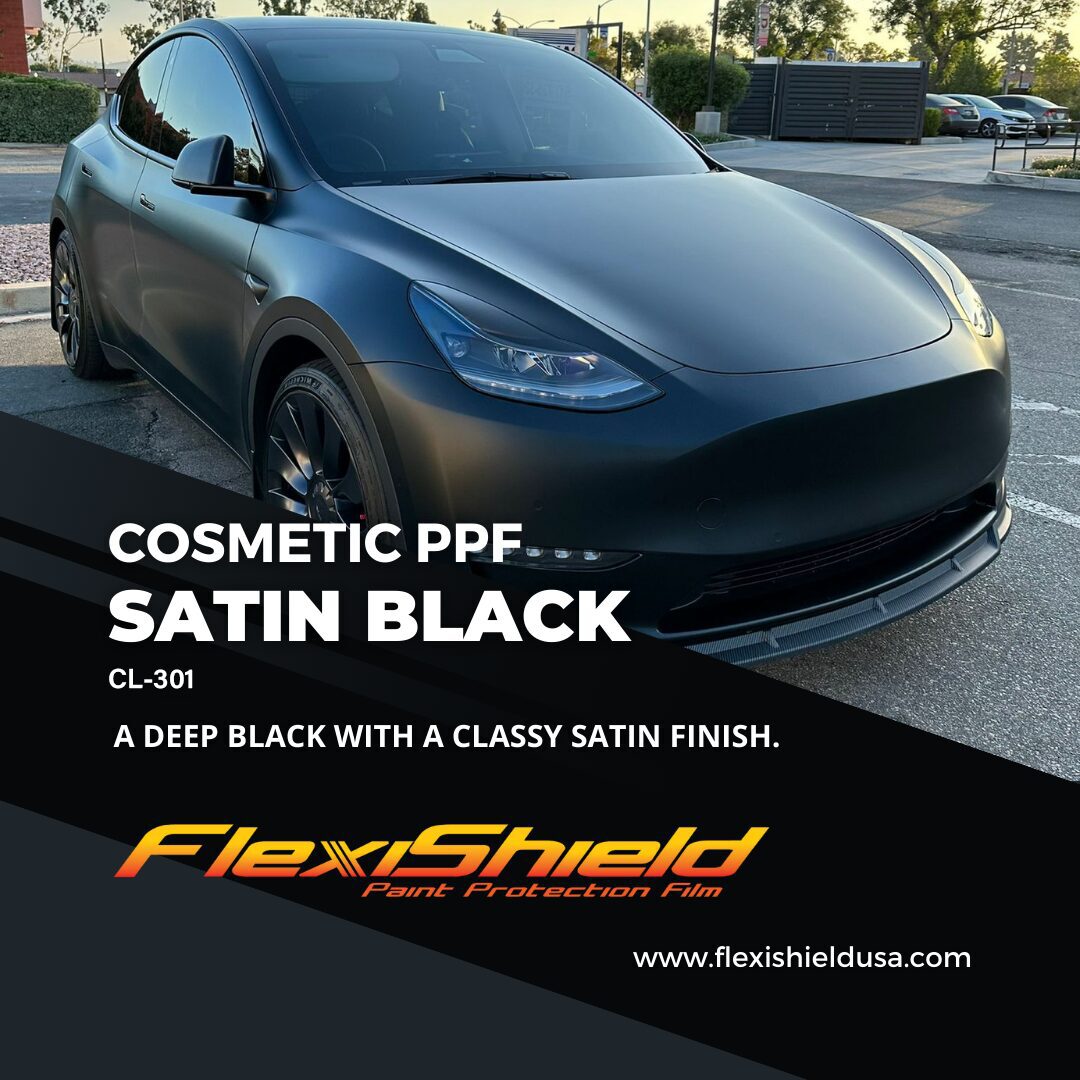 PPF de Colores | Fibra de Carbono, Negro Brillante