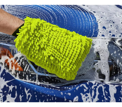 Guante de lavado de Microfibra