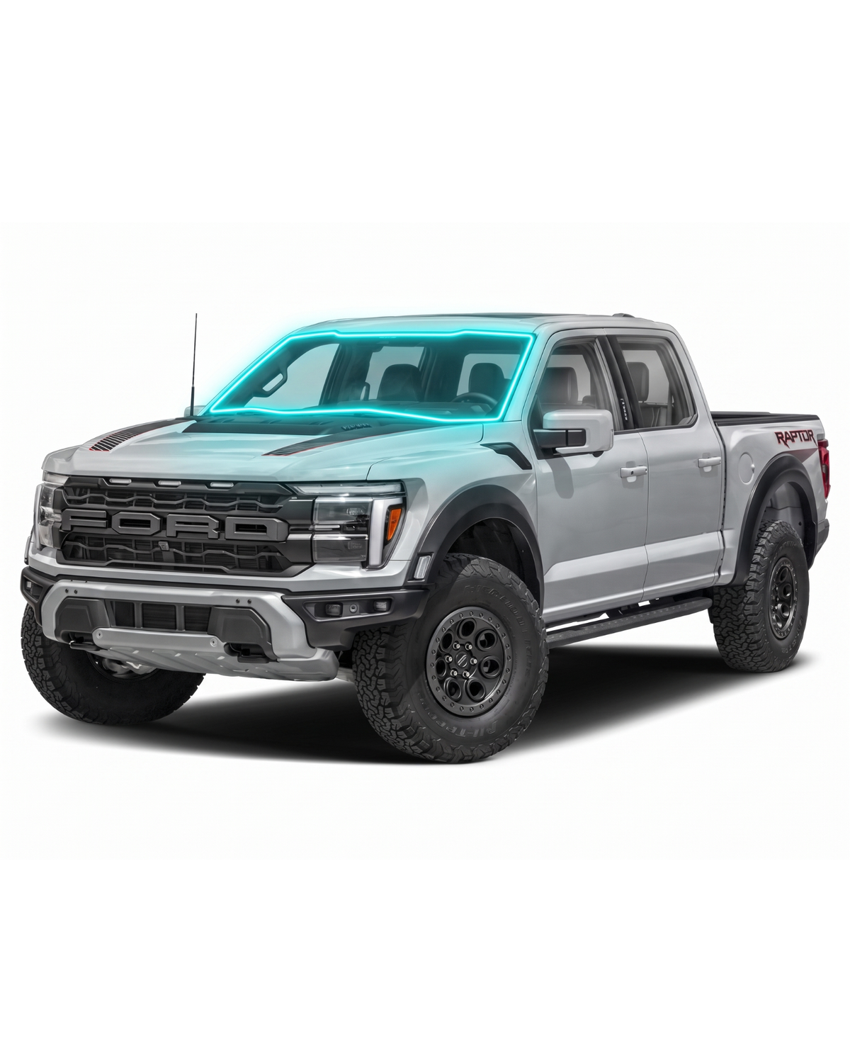 Pelicula Protectora  para Parabrisas Precortada para Pick Up Ford 2026 2027