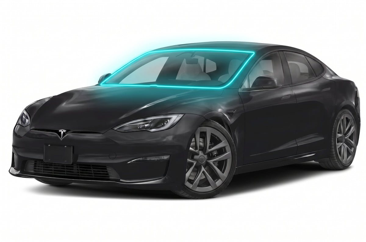 Pelicula Protectora  de Parabrisas Precortada para  Autos Tesla  2026 2027
