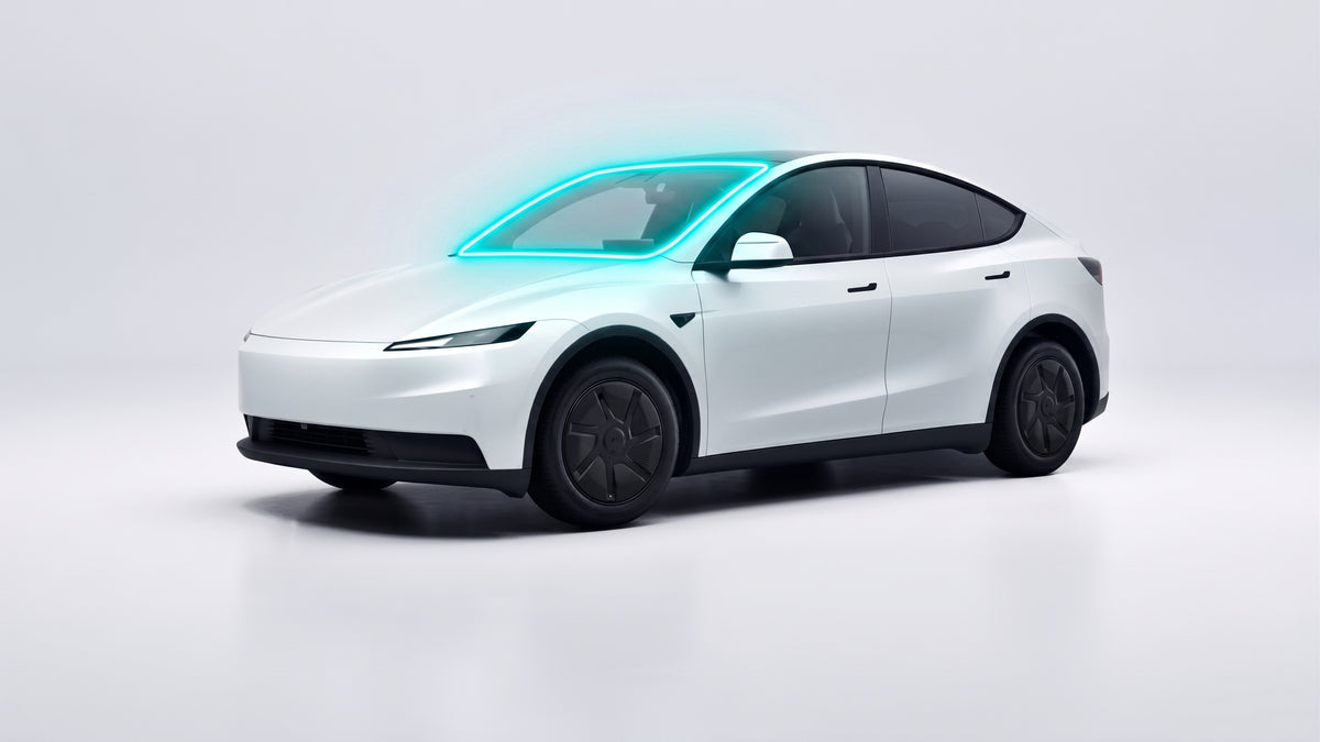 Pelicula Protectora  de Parabrisas Precortada para  Autos Tesla  2026 2027