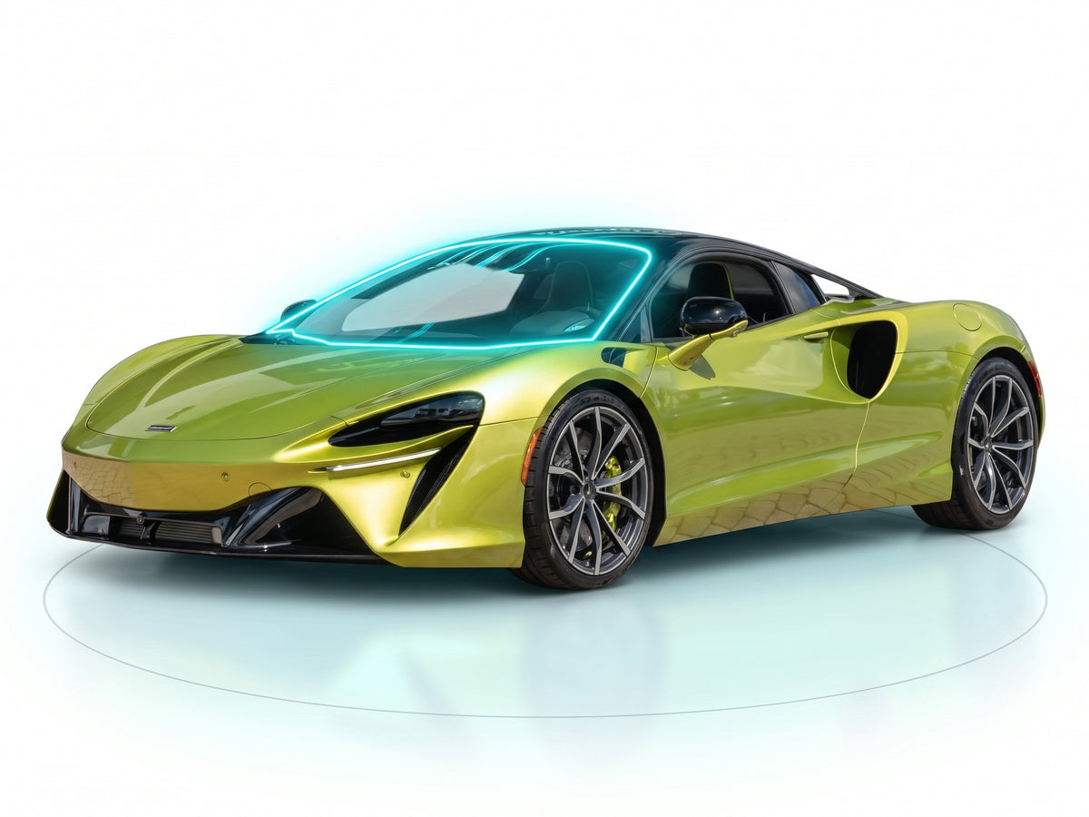 Pelicula Protectora  de Parabrisas Precortada para Autos Mclaren  2026 2027