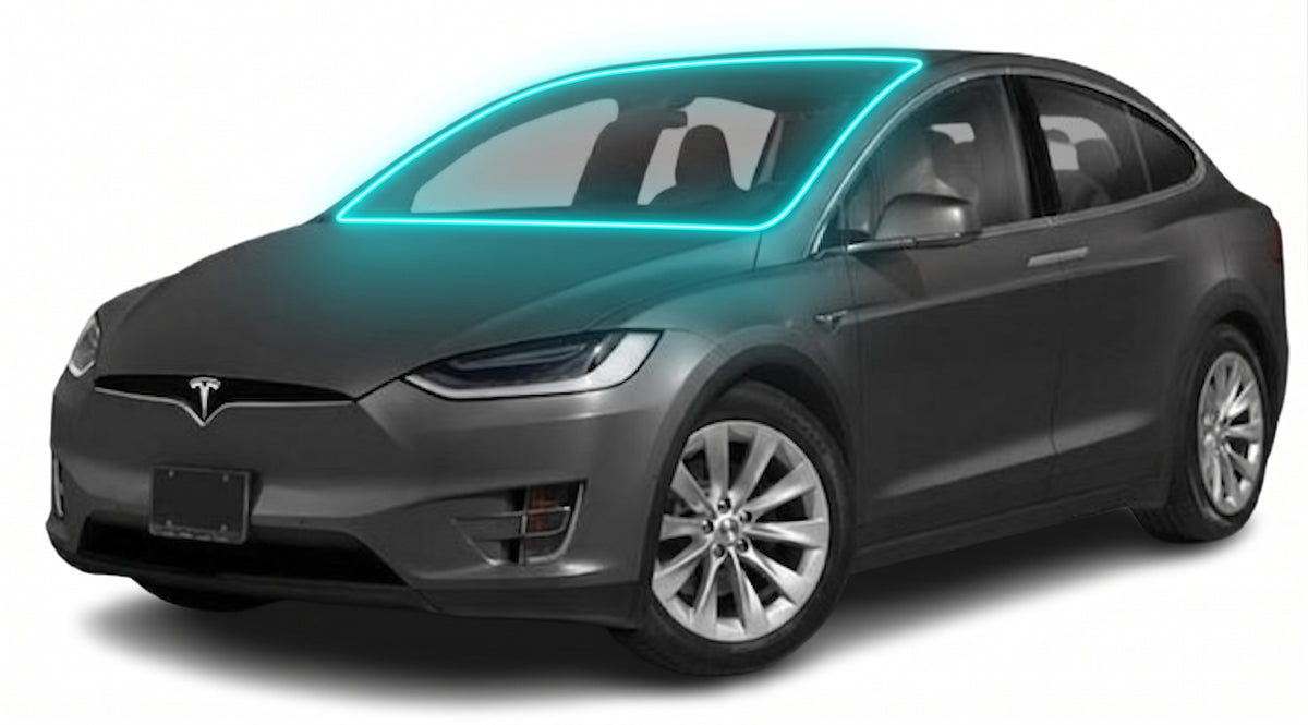 Pelicula Protectora  de Parabrisas Precortada para  Autos Tesla  2026 2027