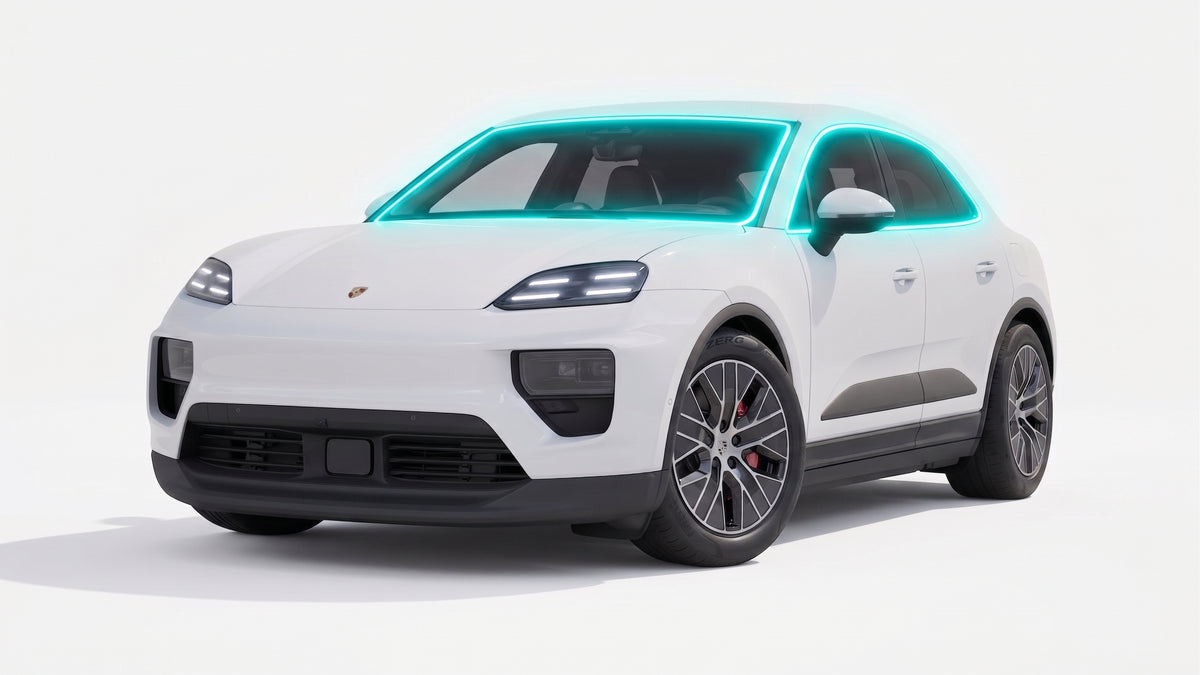 Pelicula Protectora  de Parabrisas Precortada para Autos Porsche 2026 2027
